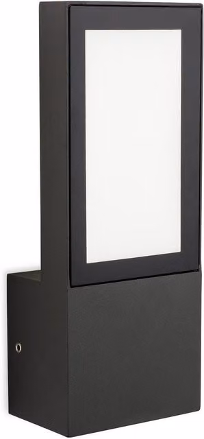 Netlighting Gamay Integrated LED Outdoor Wall Light in Black IP65