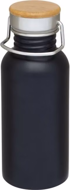 Avenue Thor 550ml Stainless Steel Sports Bottle in Black
