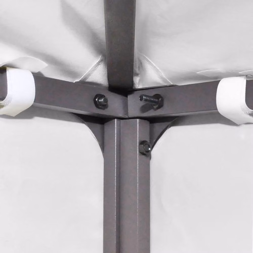Berkfield Home White PVC-Coated Polyester Gazebo Top Cover, W x D: 3 x 3 m – 2
