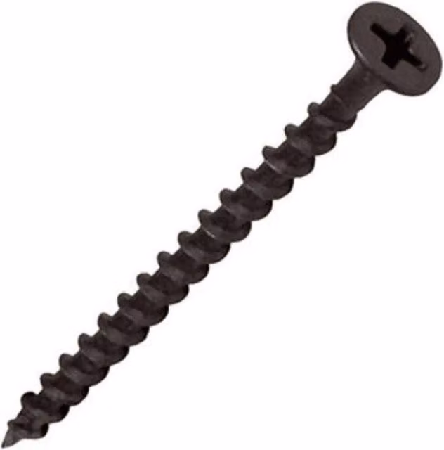 Picardy Black Phosphate Phillips Drywall Screws, Pack of 100, Size: 0.42 x 6.5 cm