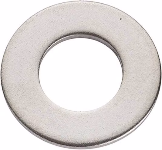 Unifix A2-304 Stainless Steel Flat Pattern Washers in Silver