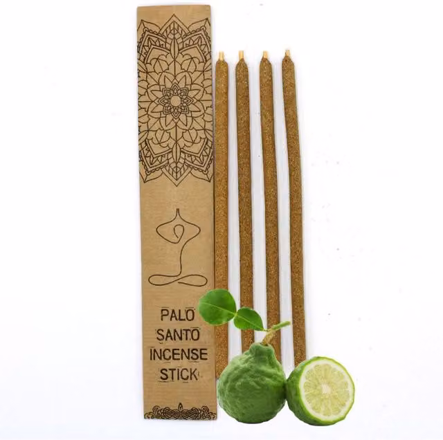 KDMD Bergamot Palo Santo Natural Incense Sticks in Brown