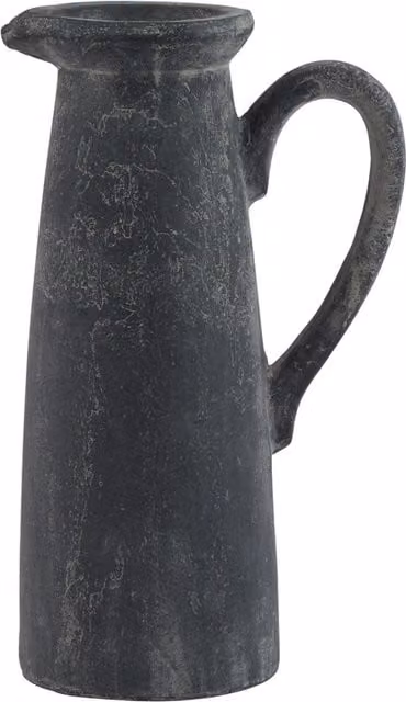 Love Lace Amalfi Grey Tall Ceramic Jug