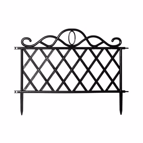 Samuel Alexander Black Plastic Garden Border Fence Edging – 2