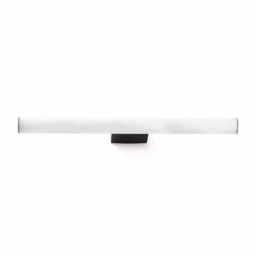 Netlighting Volga Integrated LED Picture Wall Light, Black, 3000K, IP44