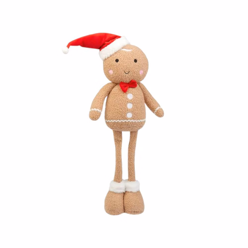 Garden Greatness Standing Festive Gingerbread Man in Brown – 2