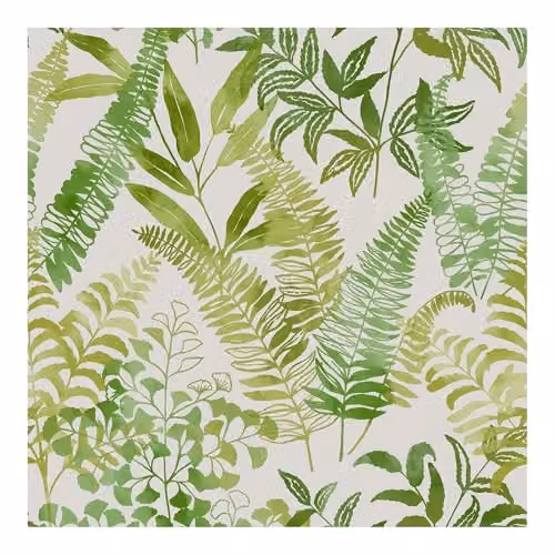 Graham & Brown Superfresco Easy Botanical Floral Wallpaper in Green and Blue, W: 52 cm x L: 10 m