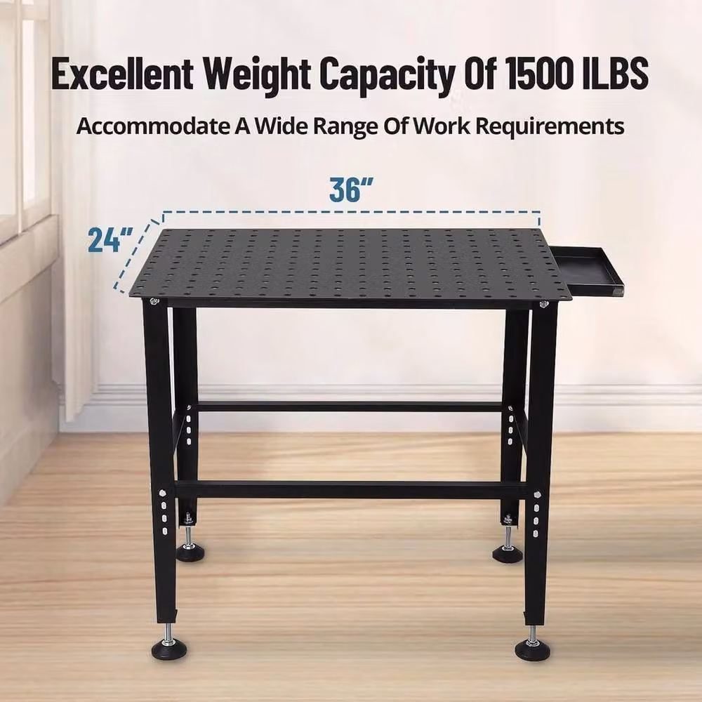 Havendro Heavy Duty Metal Welding Table Work Bench in Black – 2