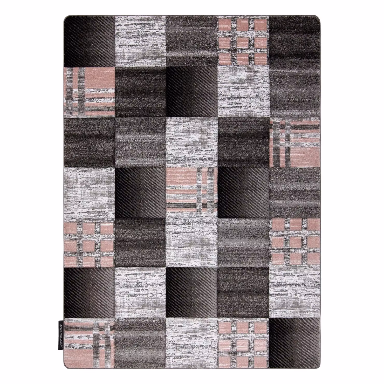 RugsX Alter Geometric Grey Rectangular Rug, W: 80 cm, L: 150 cm – 3