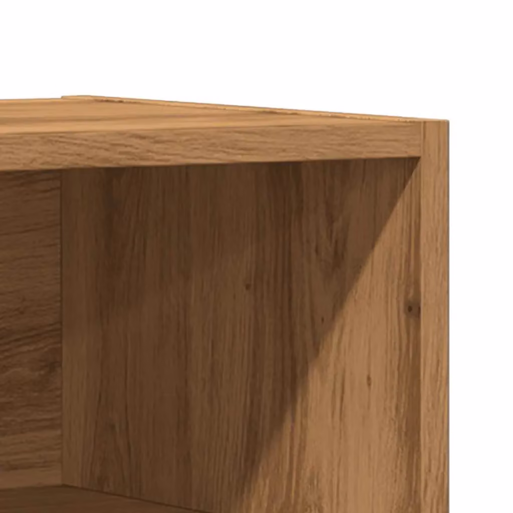 Berkfield Home Artisan Oak Bedside Cabinets, 2 Piece Set in Brown, W/D/H: 40 x 30 x 50 cm – 5