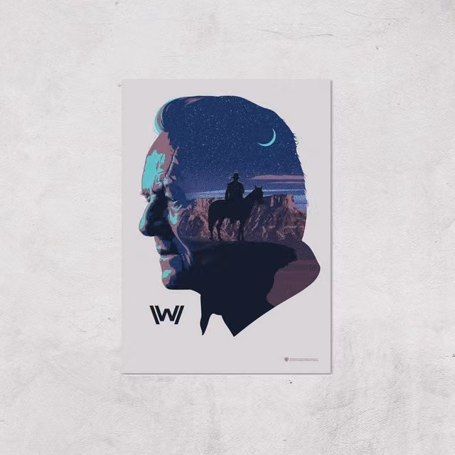 Westworld Robert Ford A2 Giclee Art Print Multicolour Paper Poster