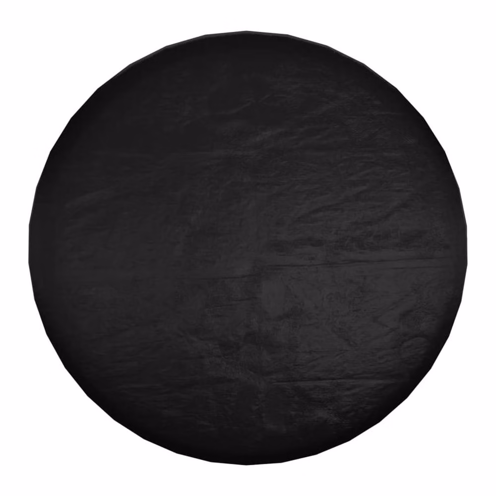 Berkfield Home Round Garden Furniture Cover with 10 Eyelets, Black, Diameter: 260 cm, Height: 90 cm – 3