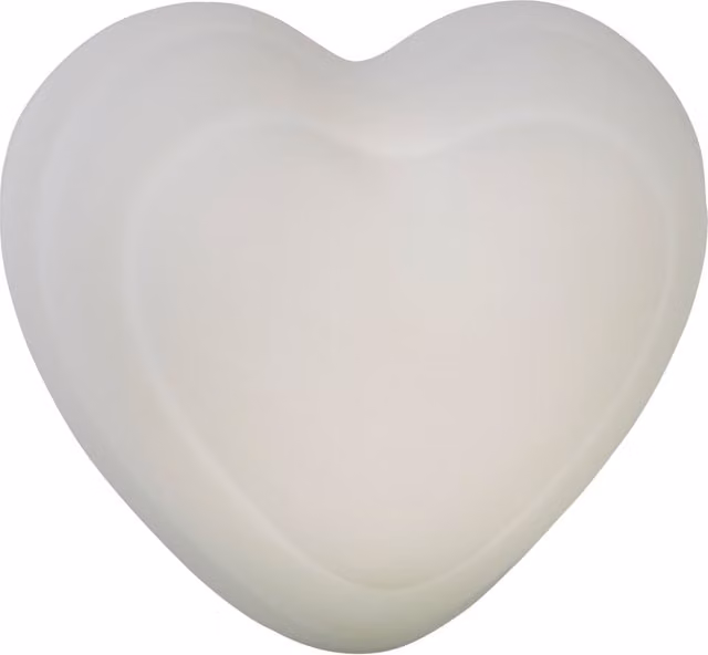 Litecraft Glow Heart LED Adhesive Wall Night Light with Remote Control in White and Multicolour