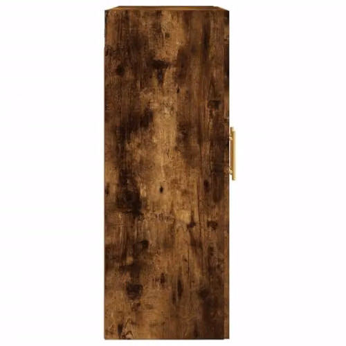 vidaXL Wall Mounted Cabinet in Smoked Oak, W/D/H: 69.5 x 34 x 90 cm – 4
