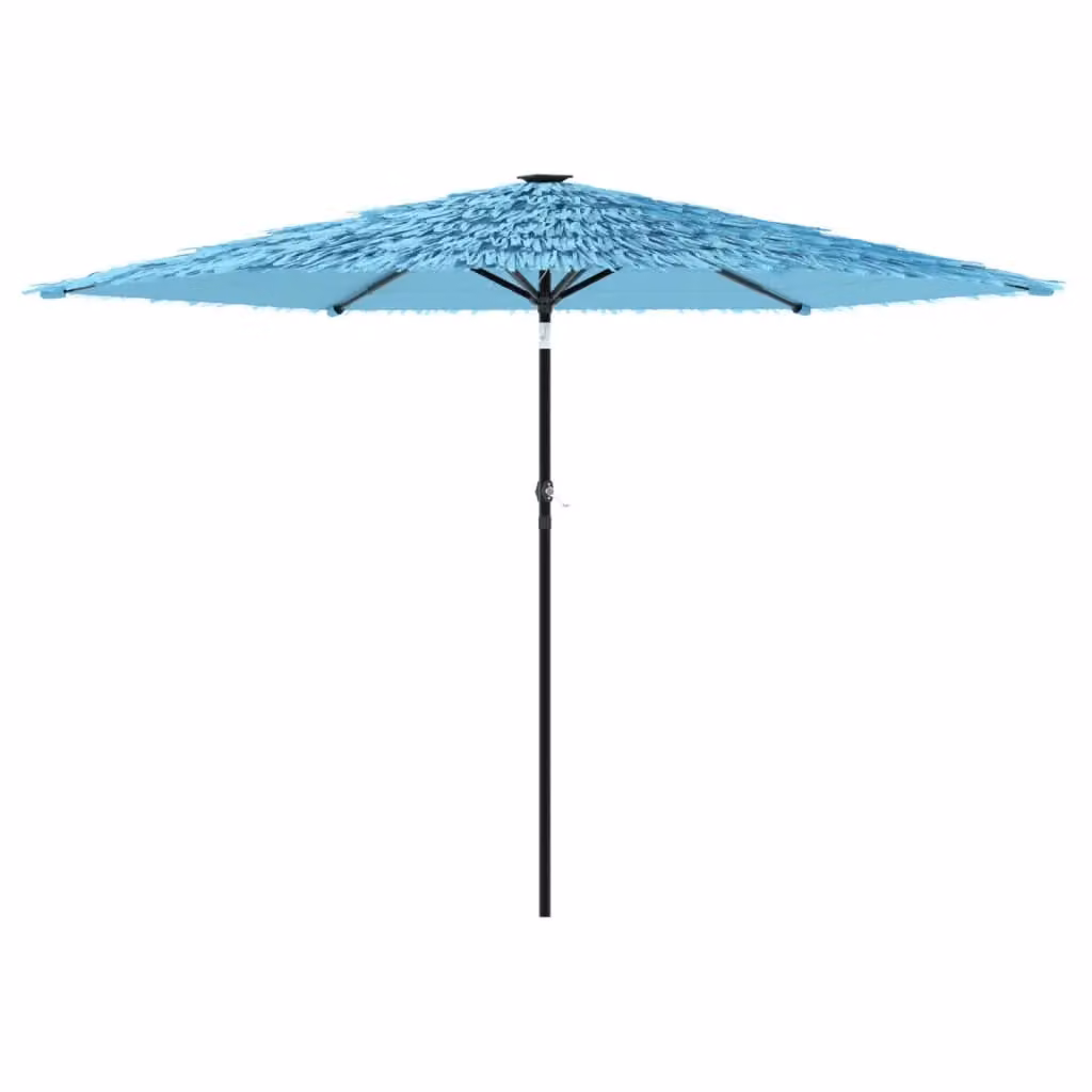 Berkfield Home Blue Garden Parasol with Steel Pole, W/D/H: 288 x 288 x 225 cm – 2