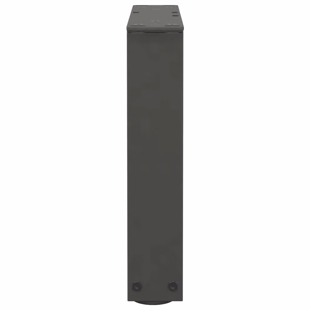 Berkfield Home V-Shape Dining Table Legs, 2 Pieces, Anthracite and Black Steel, W: 30 cm – 5