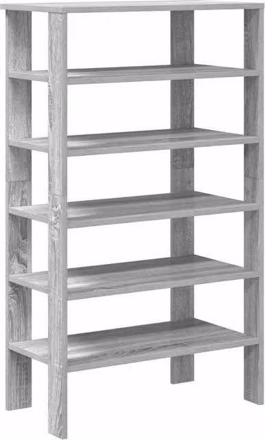 Berkfield Home Grey Sonoma Shoe Rack, W/D/H: 61 x 32 x 105 cm