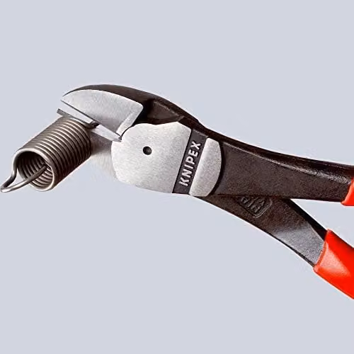Knipex High Leverage Diagonal Side Cutter, Red, 180 mm – 2