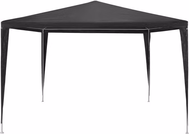 Berkfield Home Party Tent in Anthracite Black, W x D: 300 x 300 cm – 1
