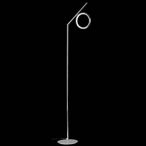 Netlighting Olimpia LED Floor Lamp in Chrome, 12W, 3000K Warm White, 900lm, IP20 – 2