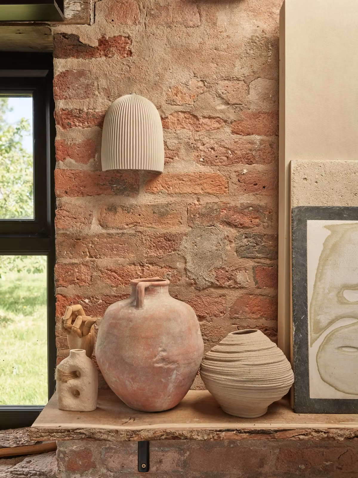 Industville Ramsay Cone Wall Light for Outdoor and Bathroom Use, White, H: 20.5 cm, W: 16.0 cm, D: 18.0 cm – 3