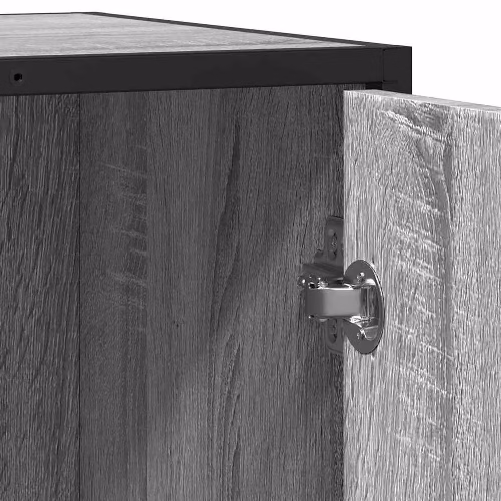 Berkfield Home Grey Sonoma Industrial Sideboard, W/D/H: 62 x 35 x 76 cm – 6
