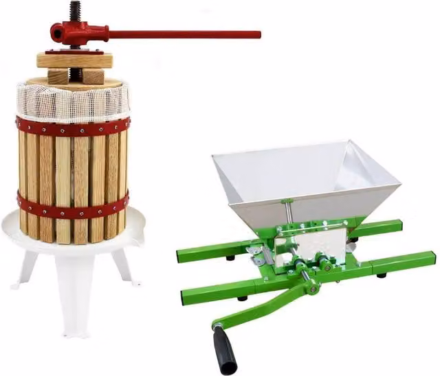 Monstershop KuKoo Fruit Crusher and 18 Litre Fruit Press with Ergonomic Grip