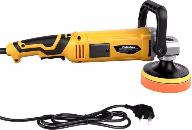 SPETLEK 2000W Electric Polisher Buffer Sander in Yellow