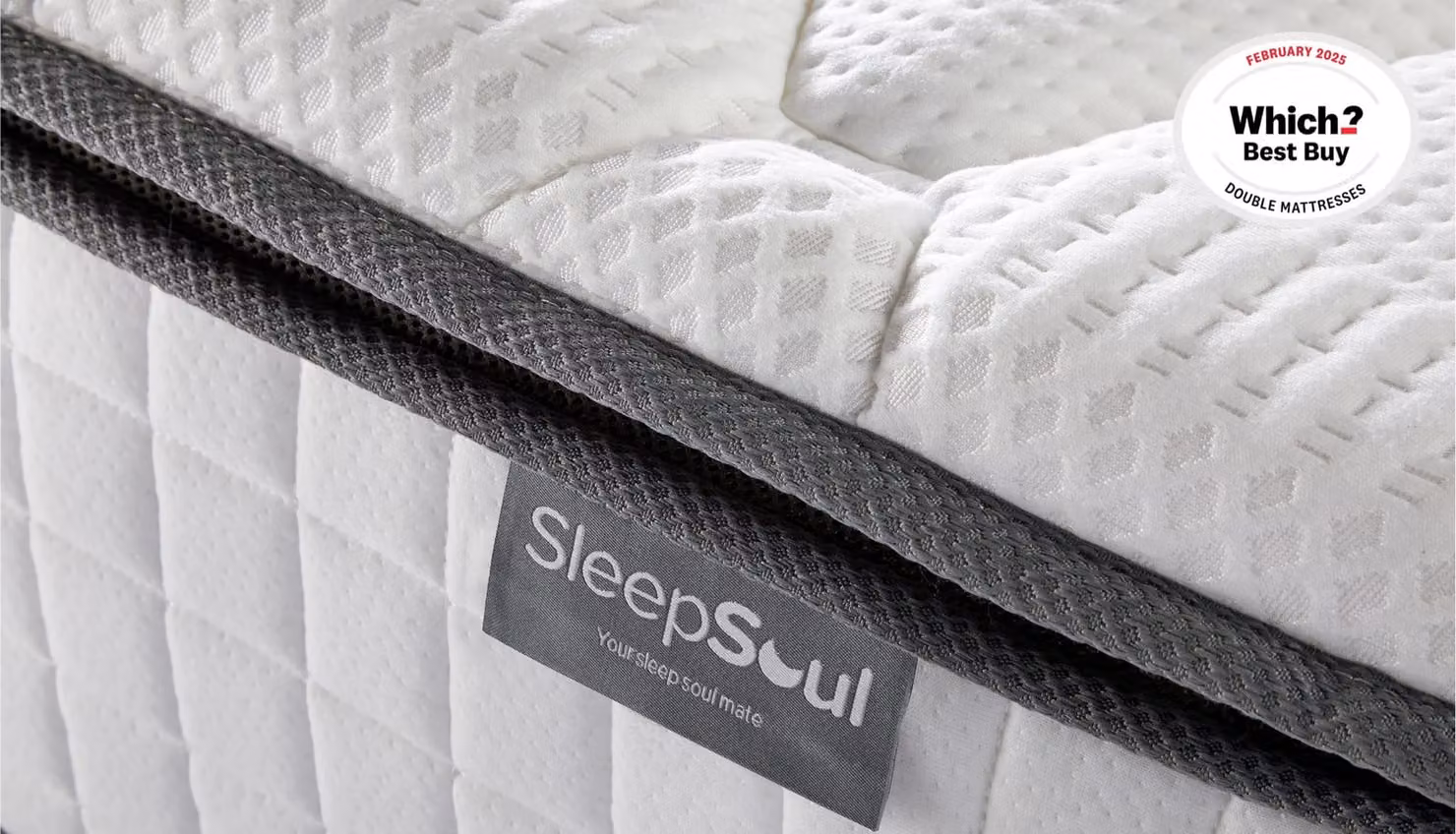 SleepSoul Bliss Hybrid Memory Foam Mattress in White, W/D/H: 90 x 190 x 25 cm – 4