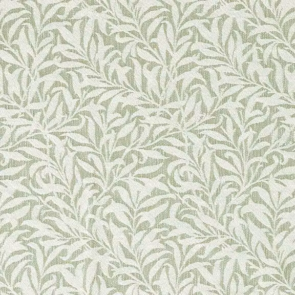 William Morris At Home Willow Bough Woven Fabric in Green