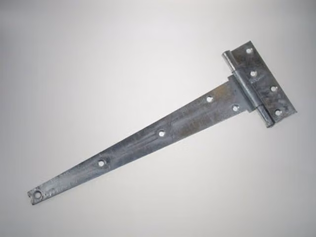 Unifix Silver Pressed Steel Heavy Tee Butt Hinge, Pack of 2