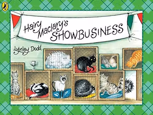 Hairy Maclary's Showbusiness by Lynley Dodd, Puffin Paperback Children's Book, Multicolour