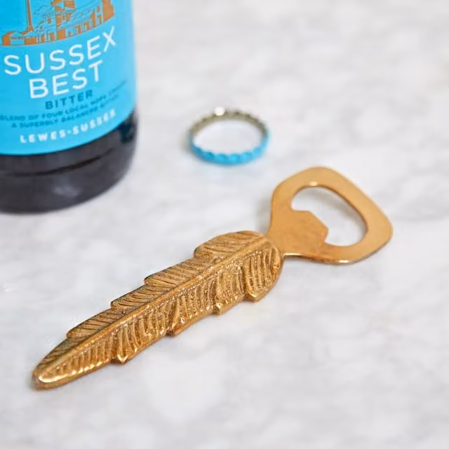 Paper High Gold Turtle Metal Bottle Opener – 1