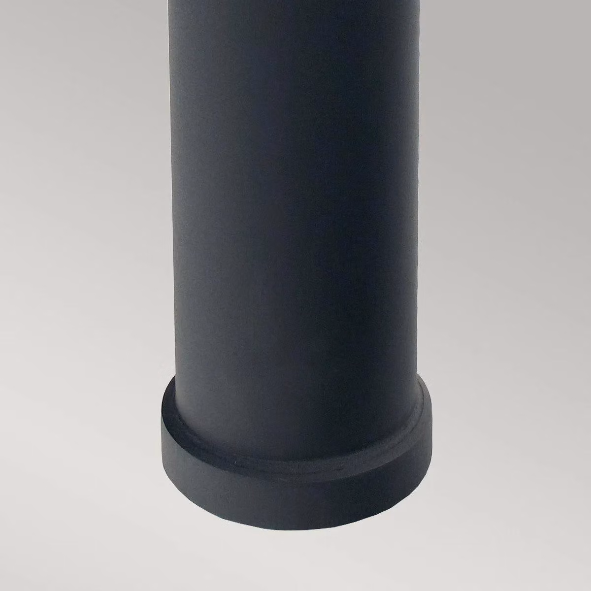 Netlighting Alta 1 Medium Outdoor Bollard Light, Black, IP65, E27 – 3