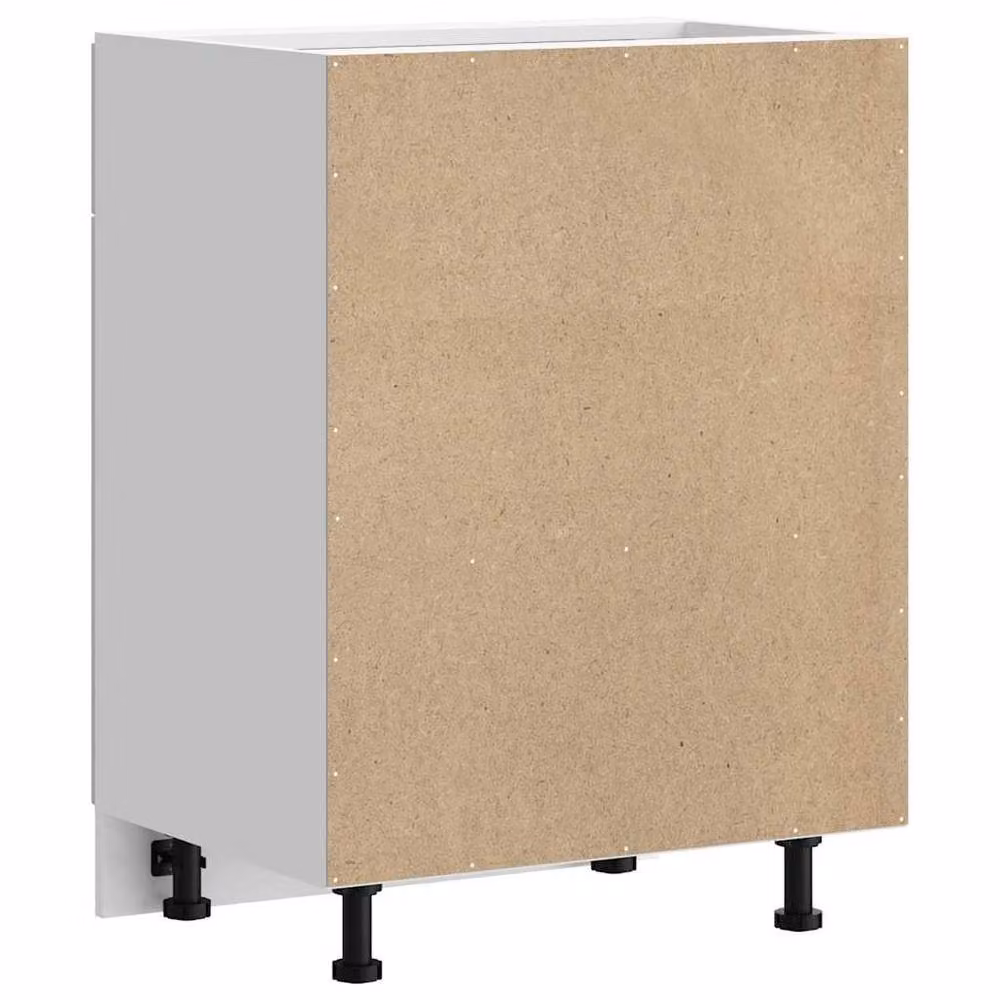 Berkfield Home Porto High Gloss White Engineered Wood Kitchen Base Cabinet W/D/H: 60.0 x 46.0 x 81.5 cm – 2