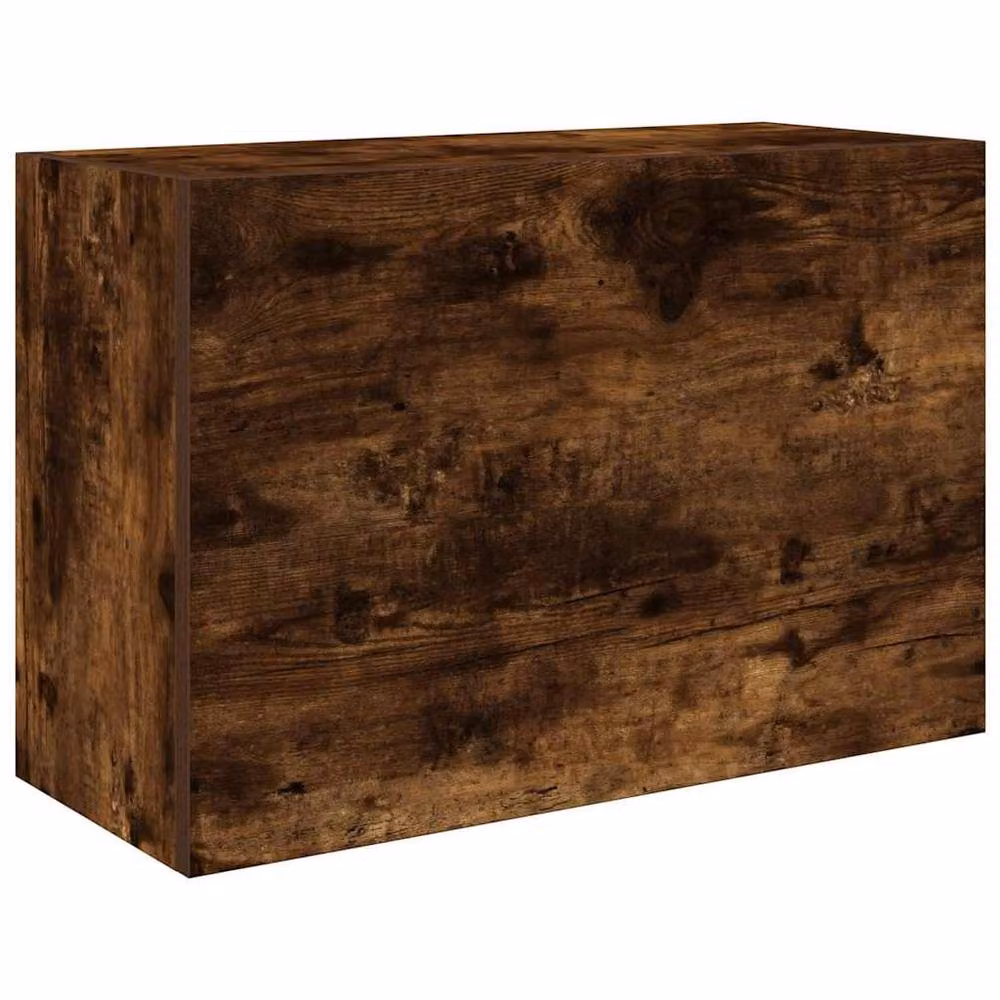 Berkfield Home Decorative Bathroom Wall Cabinet in Smoked Oak Brown, W: 60 cm, D: 25 cm, H: 40 cm – 2