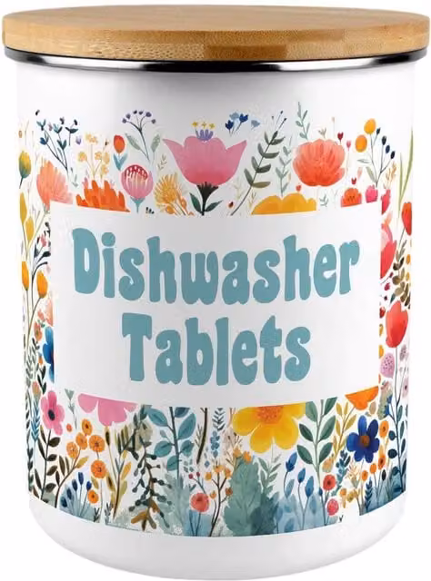 Purely Home Multicoloured and White Enamel Dishwasher Safe Product 5056727440549