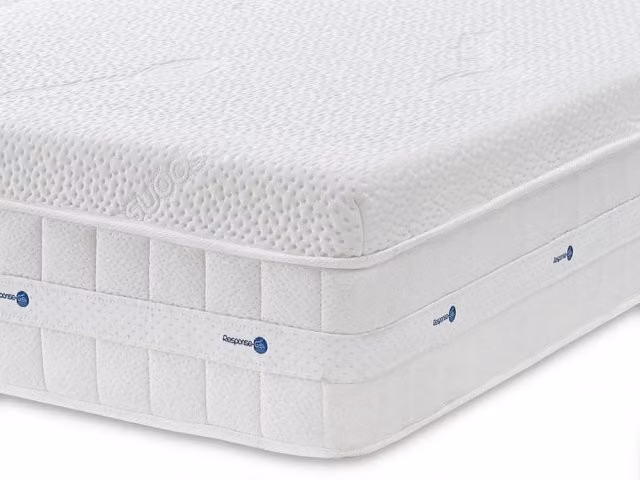 Kaymed Signature Response Gel Pocket 2000 Mattress, White, W: 120 cm, D: 200 cm