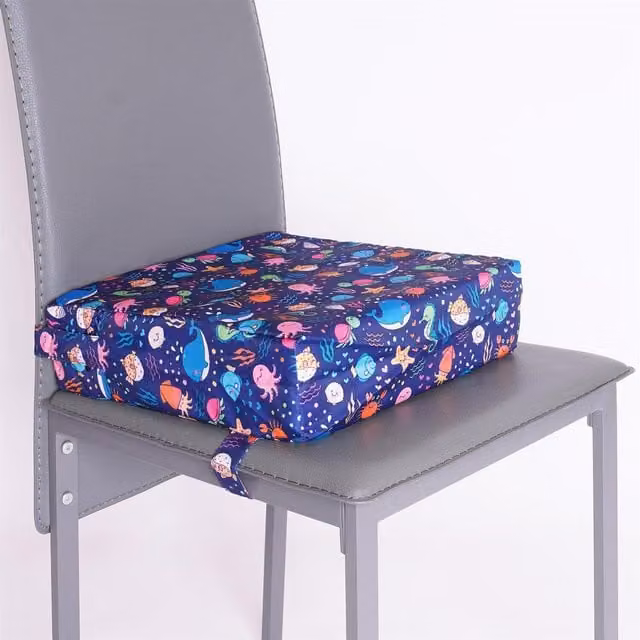 Roseley Maritime Kids Chair Strap Booster Seat Pad in Blue and Multicolour