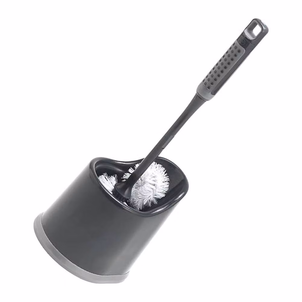Addis Comfi Grip Multicolour Freestanding Plastic Toilet Brush Set of 2 – 2