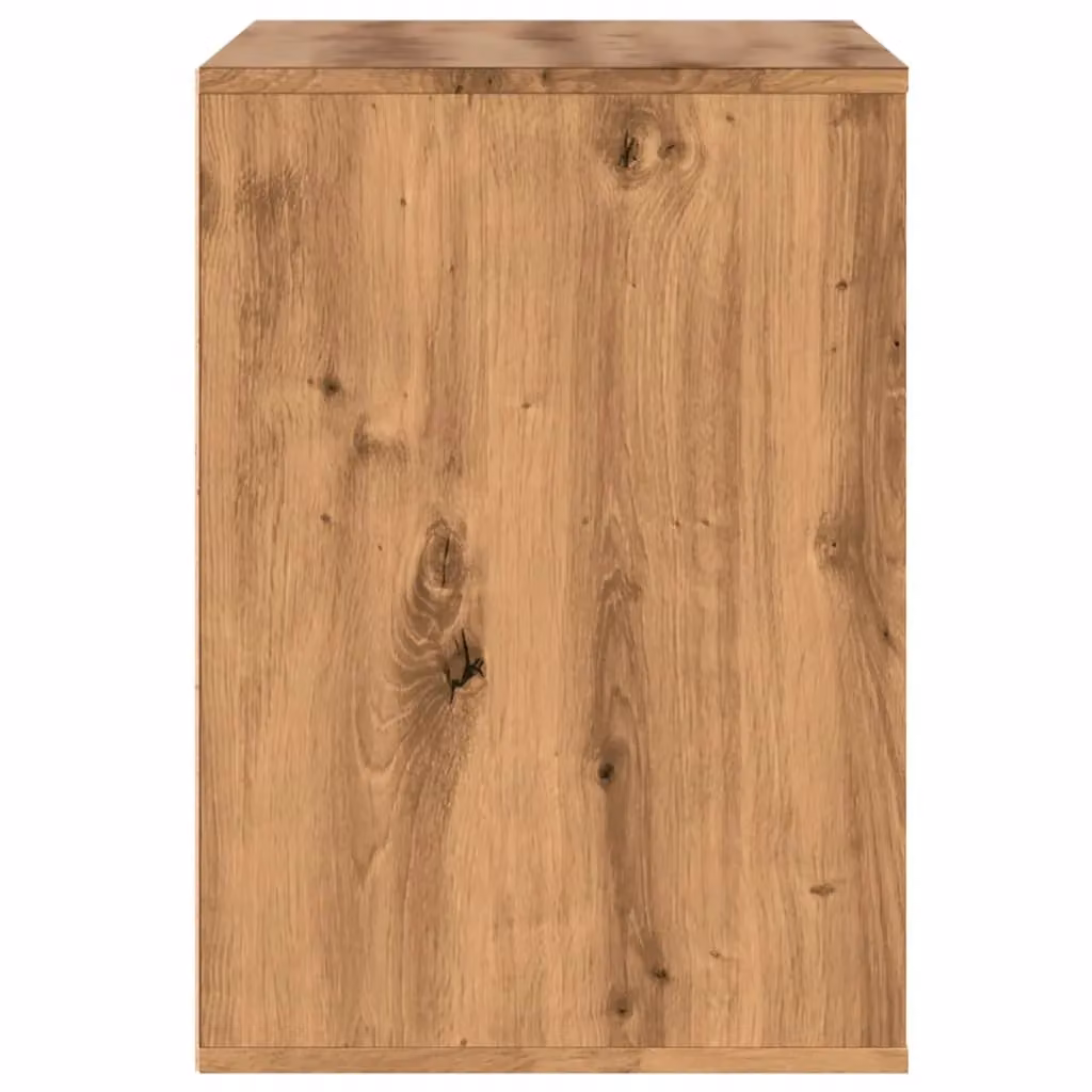 Berkfield Home Corner Chest of Drawers in Artisan Oak Brown, W/D/H: 80 x 41 x 58 cm – 4