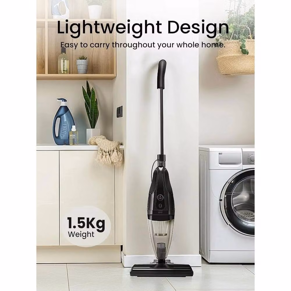 PAWNORA 2-in-1 Handheld Vacuum Cleaner in Grey and Black – 2