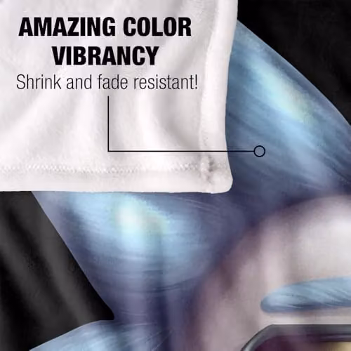 LOGOVISION Rick and Morty Cool Rick Alternate Reality Super Soft Fleece Throw Blanket, Multicolour, W: 152 cm, D: 127 cm – 3