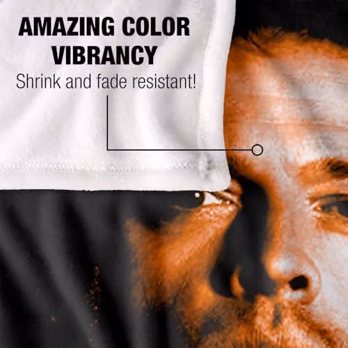 Warner Bros. Supernatural Castiel Portrait Silky Touch Super Soft Fleece Throw Blanket, W: 152 cm, D: 127 cm – 3