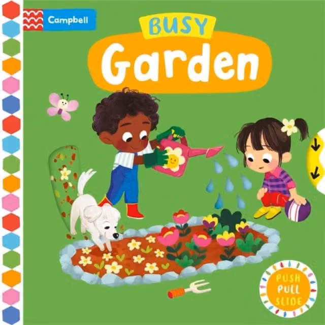 Campbell Books Busy Garden Multicolour Board Book
