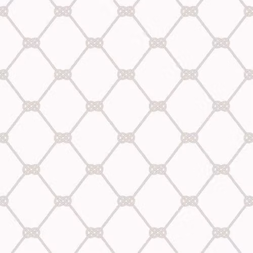 Galerie Deauville 2 Rope Design Geometric Abstract Wallpaper in White and Grey