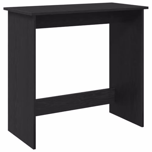 vidaXL Modern Writing Desk in Black, W/D/H: 80 x 40 x 75 cm