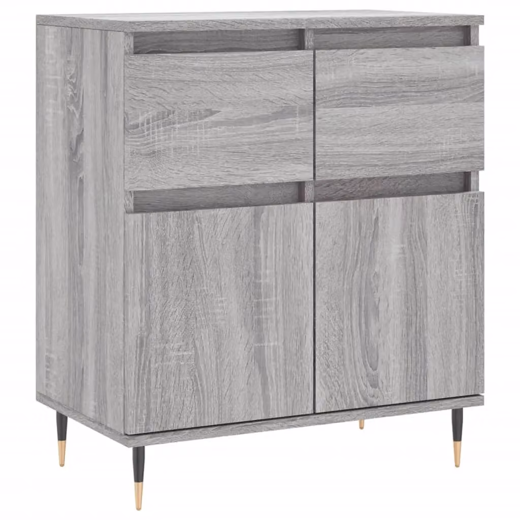 Berkfield Home Grey Sonoma Sideboard in Engineered Wood W/D/H: 60 x 35 x 70 cm – 2