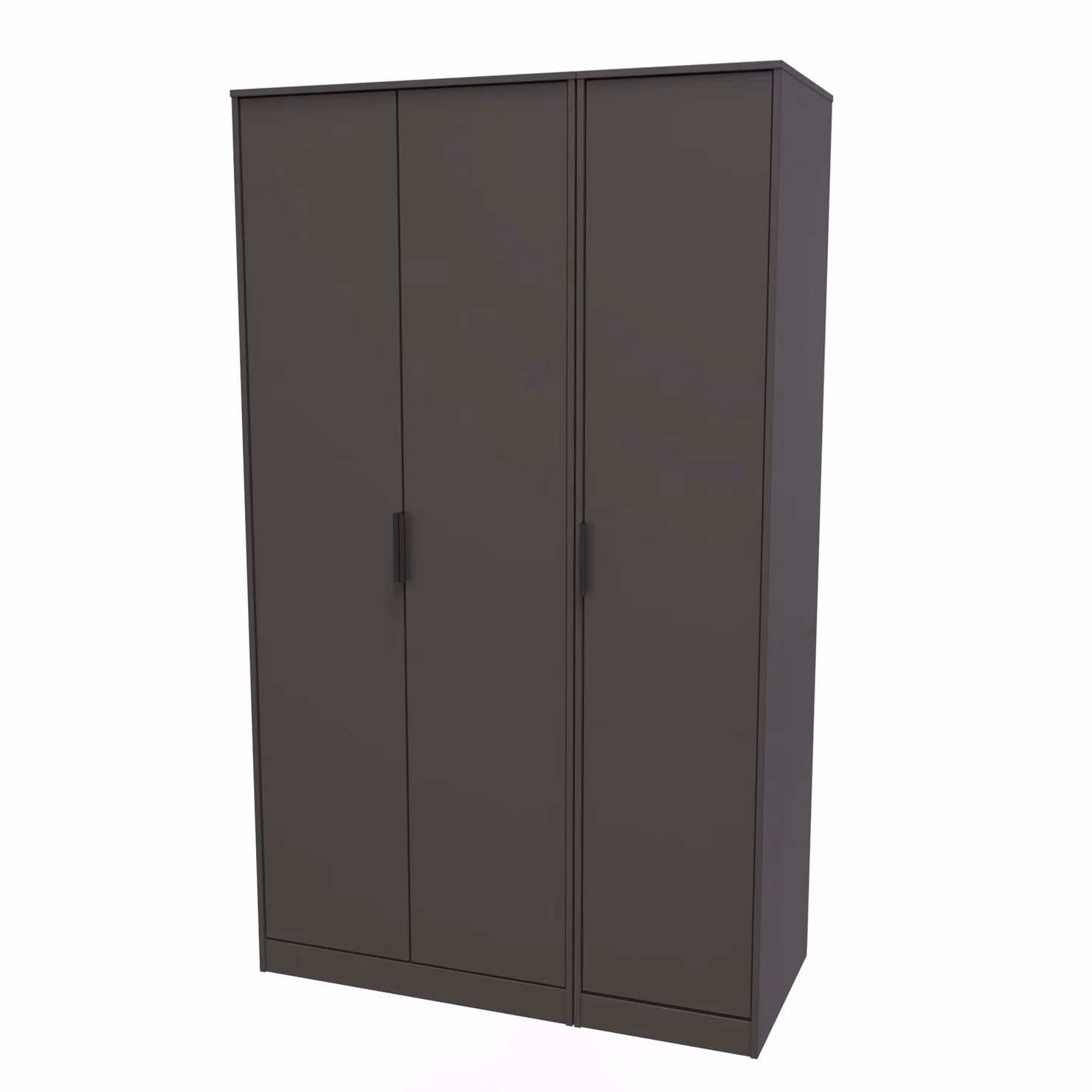 Ready Assembled 2 U Fuji 3 Door Wardrobe in Dark Grey – 2