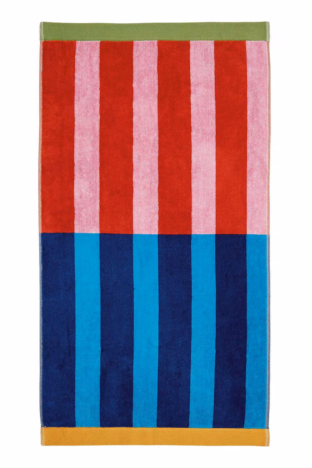 Harlequin Picnic Multicolour Striped Cotton Bath Mat – 2